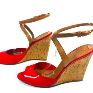 Tory Burch Wedge Sandel size 9.5